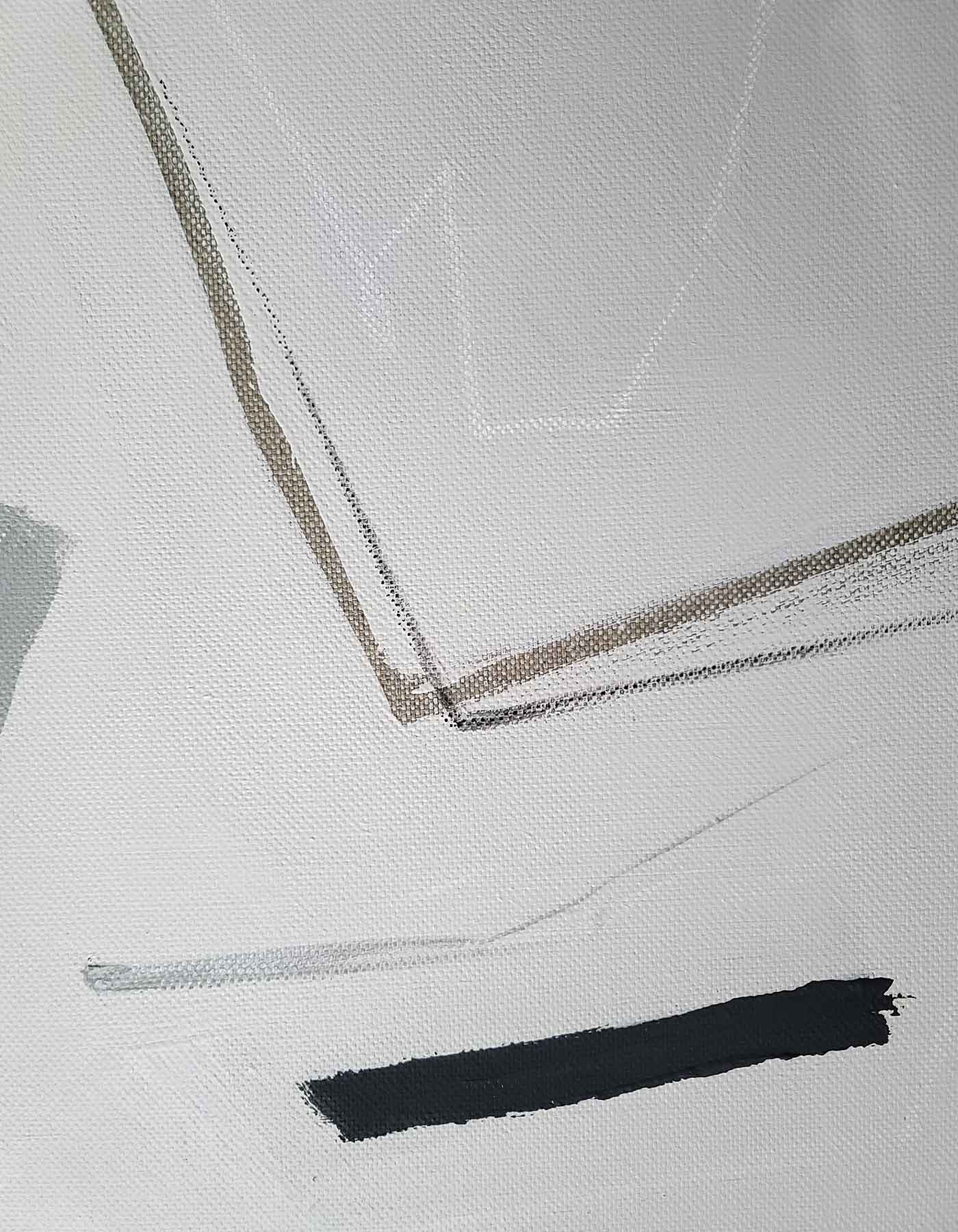 Элегантный Тауп | Black and Canvas. Elegant Taupe №1 (в частной коллекции) — изображение 3