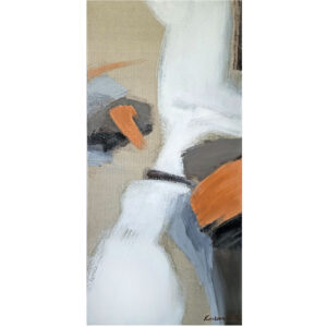 Оранжевый и холст | Orange & Canvas, 55х115 см