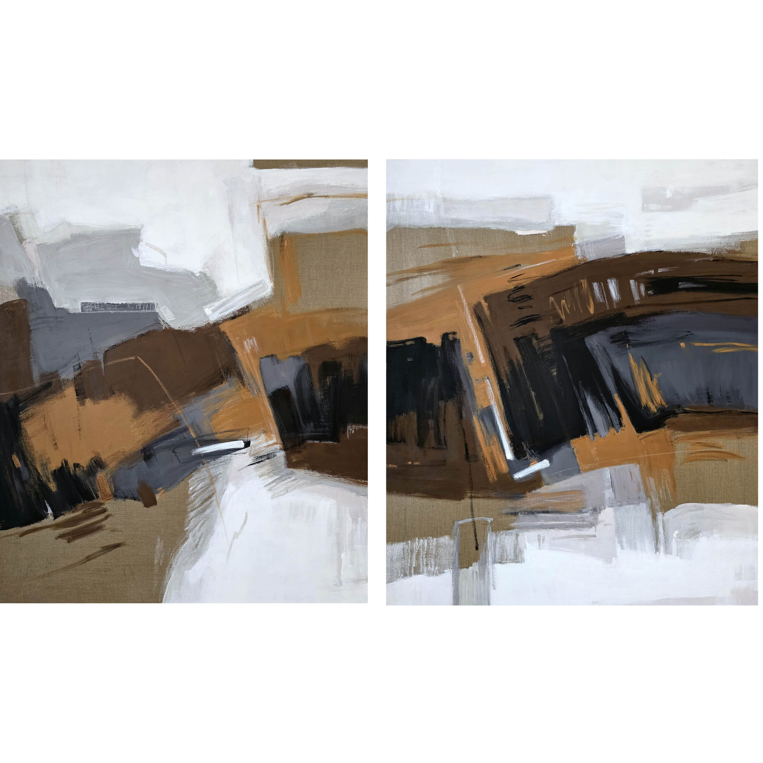 Отражение света в тлеющей листве, 100x120см (в галерее Артмалей) — изображение 2